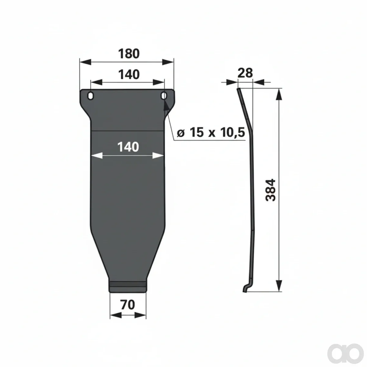 Prillinger - 00413762 - Slide Shoe Instead Of Sip 766