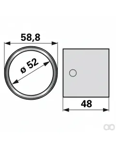 Prillinger - 00416222 - Plastic Bushing Instead Of