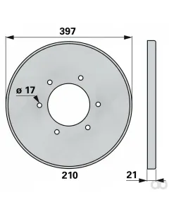 Prillinger - 00416224 - Cover Instead Of Deutz Fahr