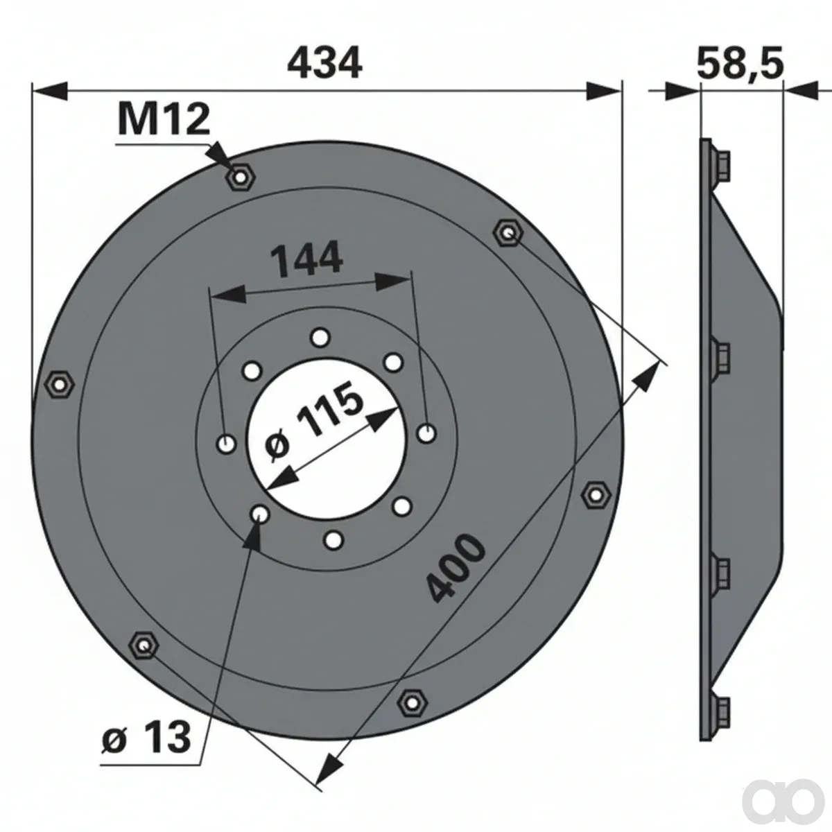 Prillinger - 00416238 - Support Cone Instead Of Tt018K
