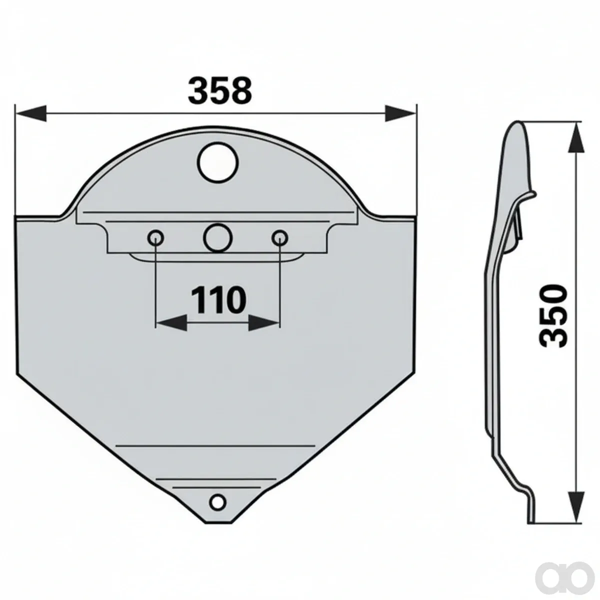 Prillinger - 00416352 - Slide Shoe Original Vicon Vnb16