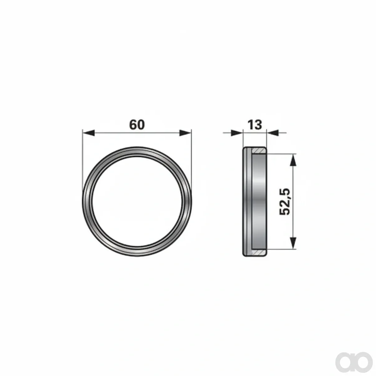 Prillinger - 00422524 - Spacer Ring Old Instead of P