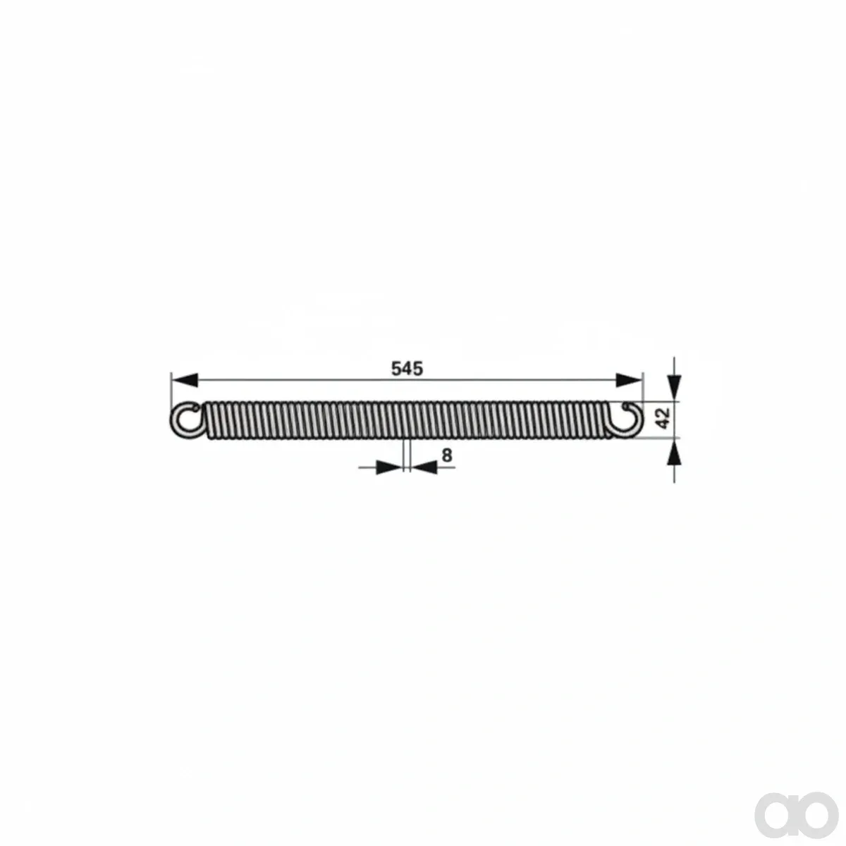 Prillinger - 00422560 - Tension Spring Instead of Pz51