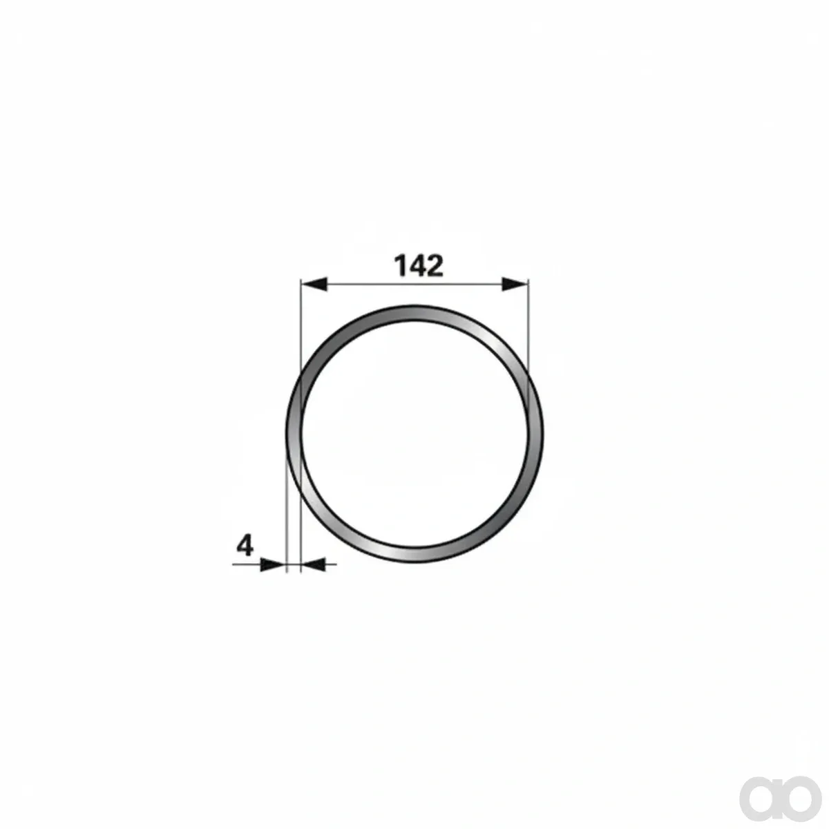 Prillinger - 00423201 - Round Seal 142x4 for Claas
