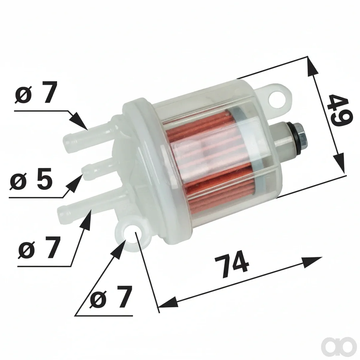 Prillinger - 00428540 - Fuel Filter Replacement For Robin