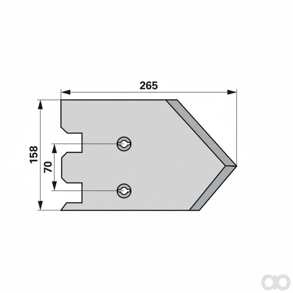 Prillinger - 00553254 - 3-Part Share Left Replacement