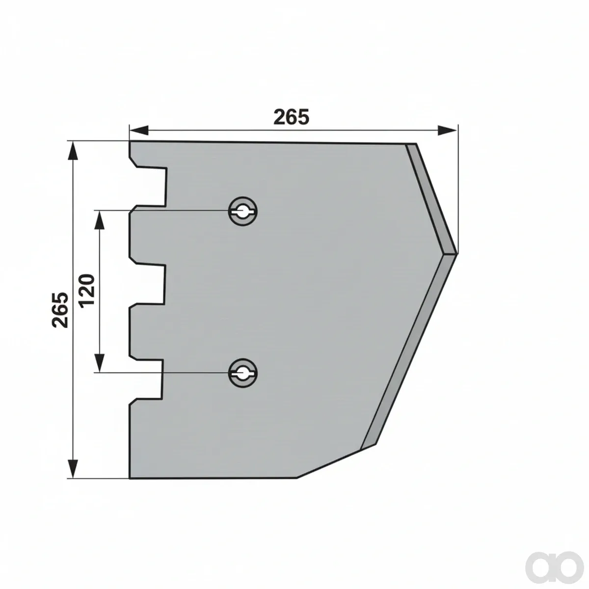 Prillinger - 00553260 - 2-Part Share Right Replacement