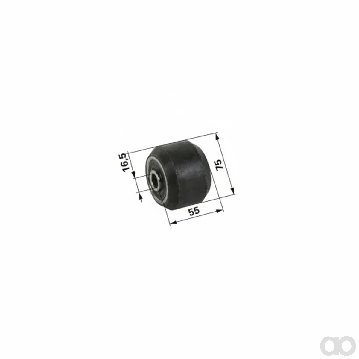 Prillinger - 00553550 - Support Roller Instead Of Grimme