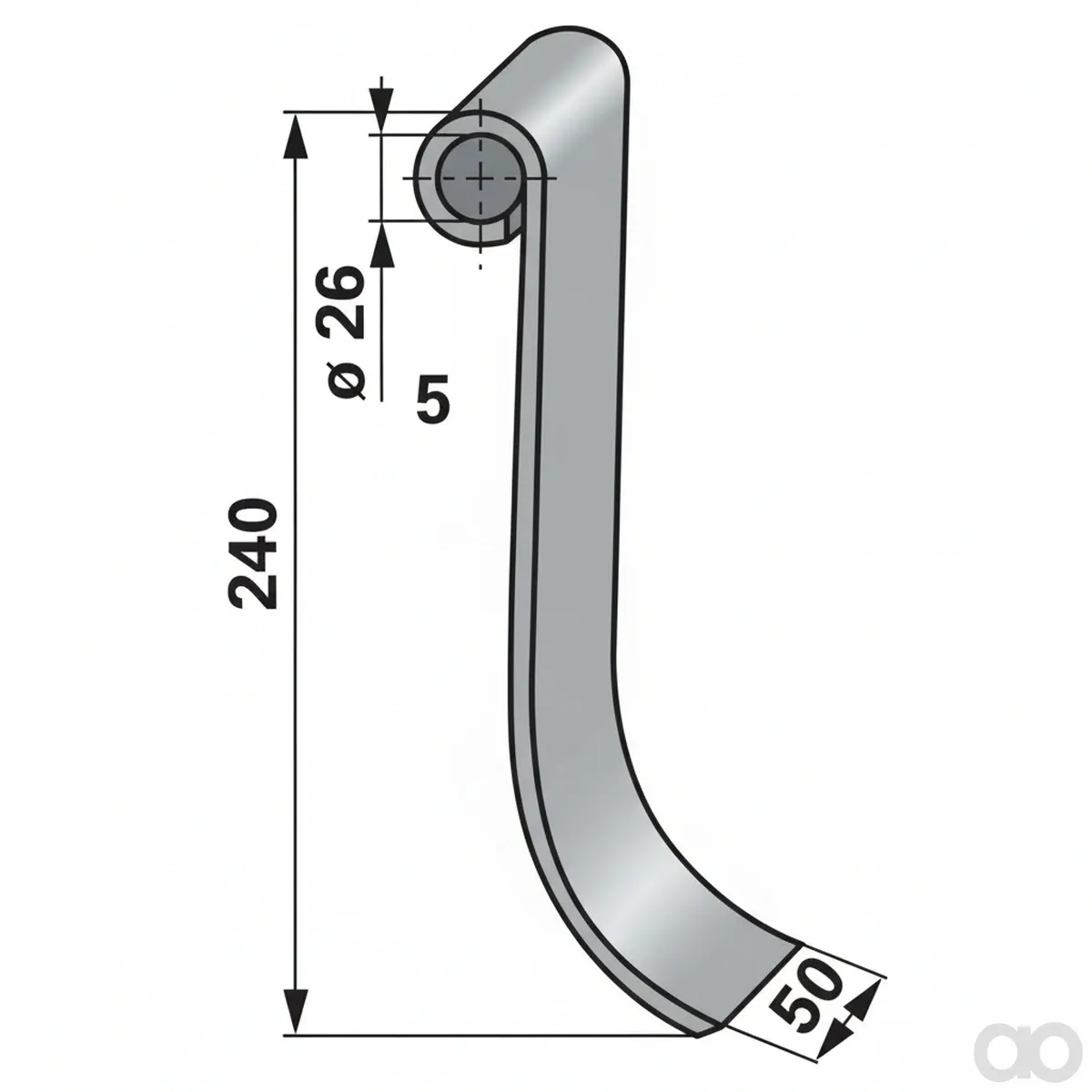 Prillinger - 00560419 - Beater Long 240mm