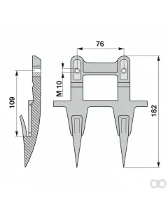 Prillinger - 00603127 - Double Finger Instead Of Aebi