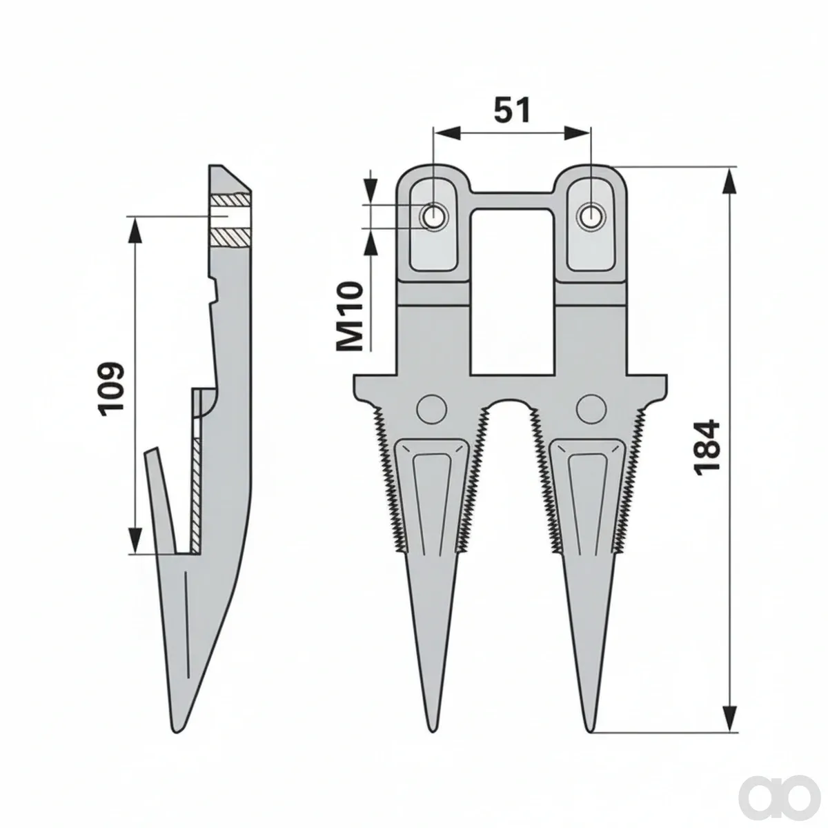 Prillinger - 00604125 - Double Finger Instead Of Aebi