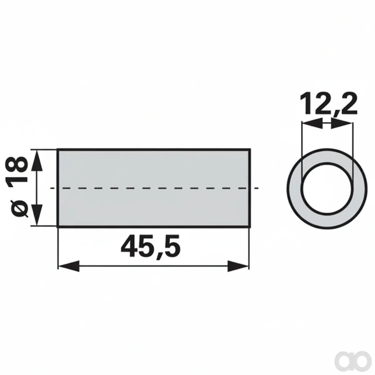 Prillinger - 00606063 - Bearing Sleeve Aebi 100.8405