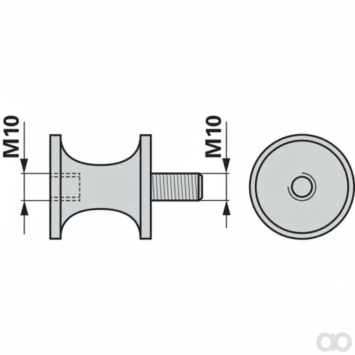 Prillinger - 00606101 - Rubber Buffer