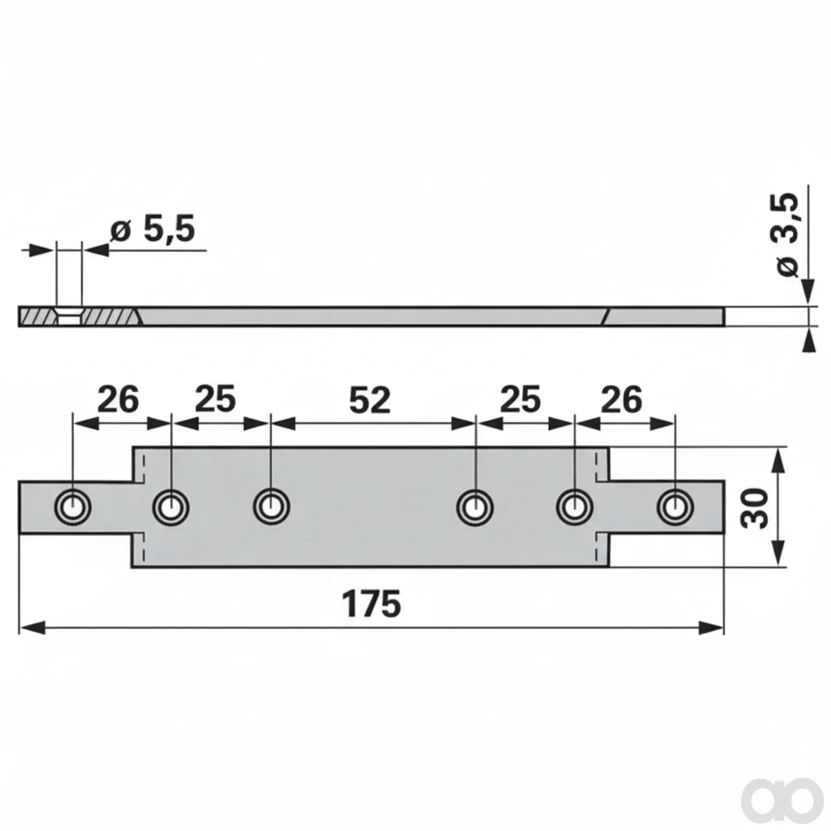 Prillinger - 00606120 - Drive Plate Aebi Am 6/1, 1