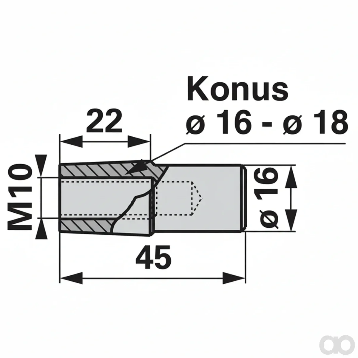 Prillinger - 00606138 - Taper Pin
