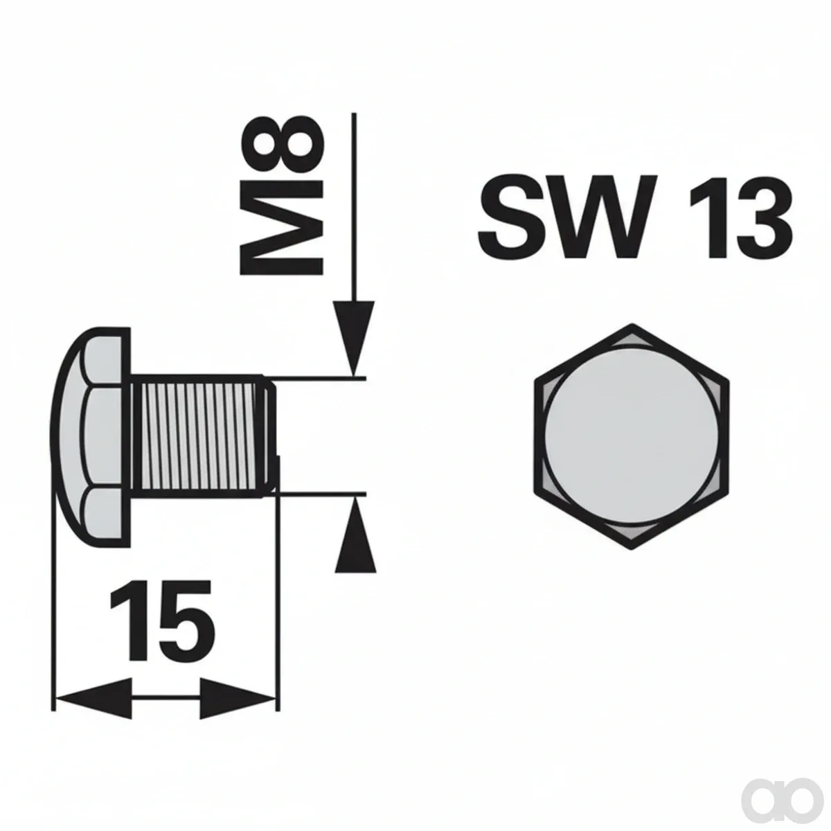Prillinger - 00606155 - Ball Pin For Swinger