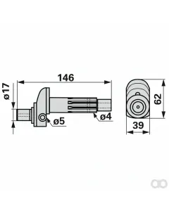 Prillinger - 00606288 - Eccentric Shaft