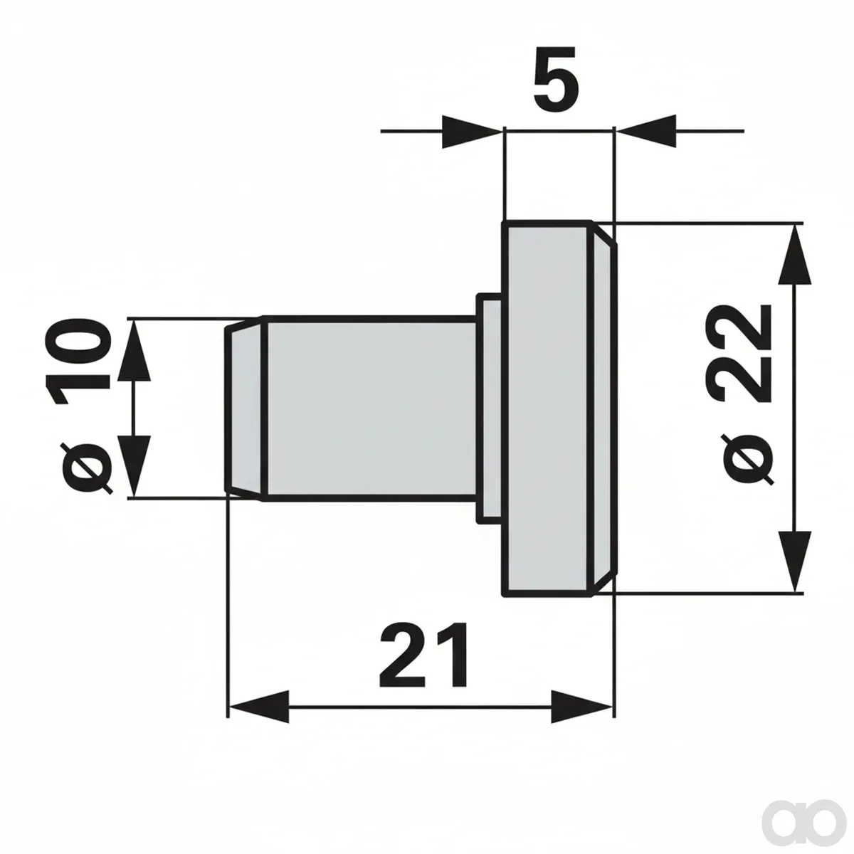 Prillinger - 00606463 - Buffer Bolt For Vogel And Noot