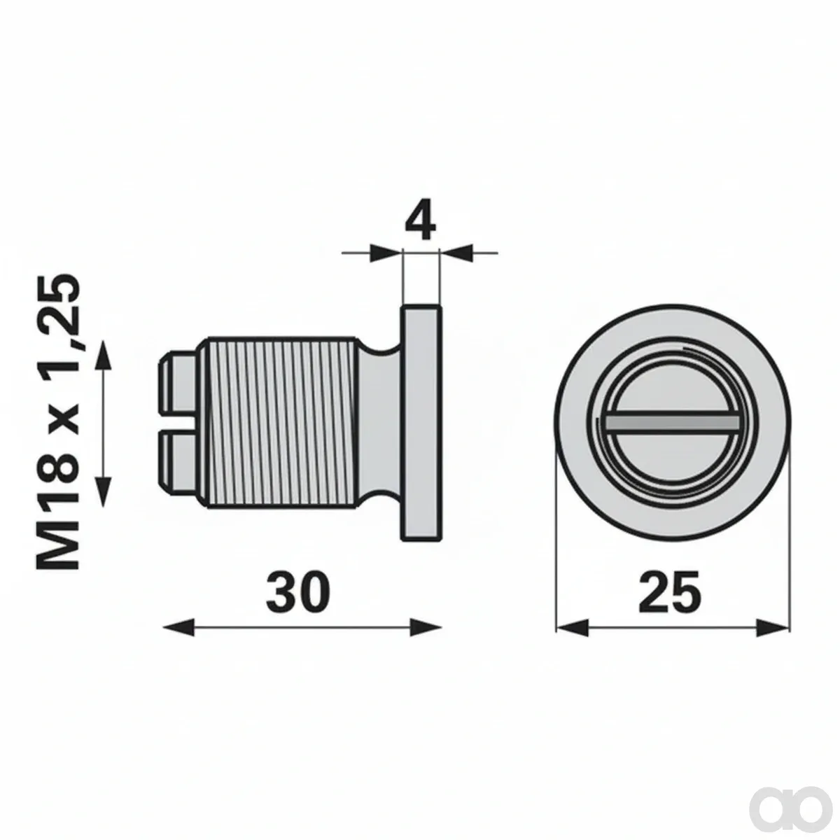 Prillinger - 00606491 - Buffer Screw