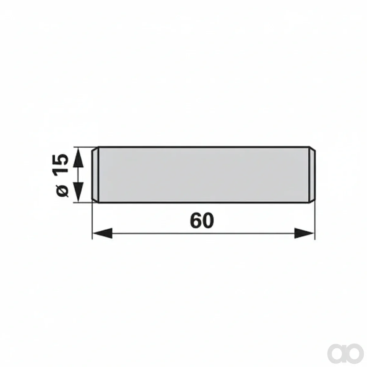 Prillinger - 00606595 - Drive Pin Normal