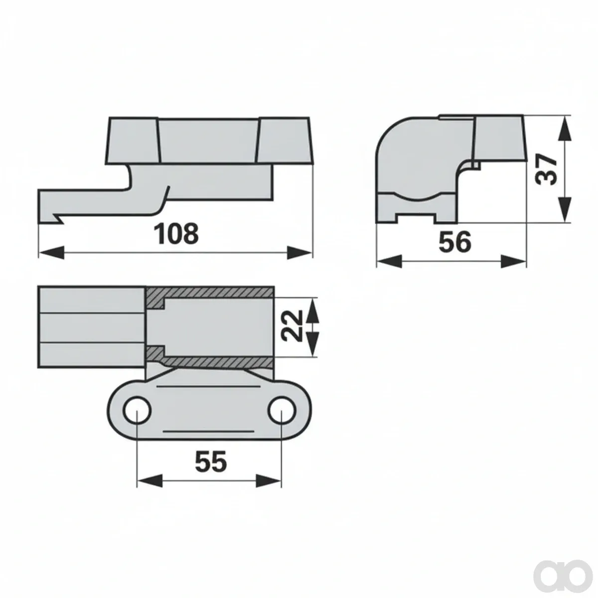 Prillinger - 00606760 - Loose Cutter Head Housing
