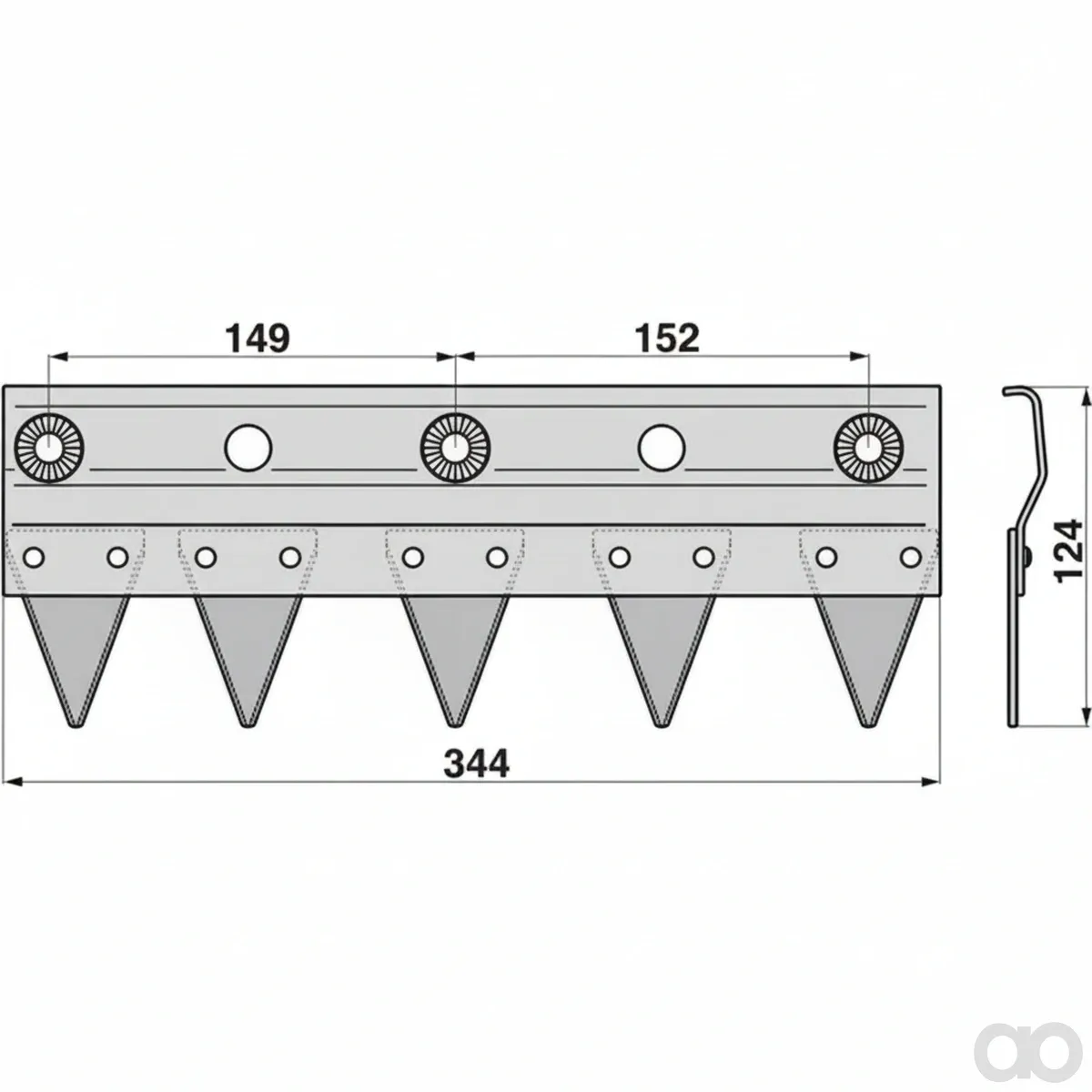 Prillinger - 00612103 - Counter Blade Instead Of Aeb