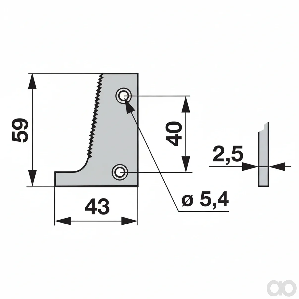 Prillinger - 00615124 - Shoe Plate Right Instead Of