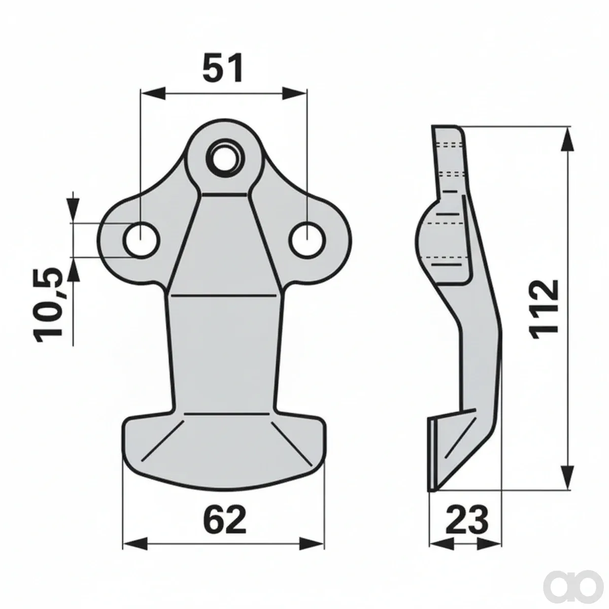 Prillinger - 00616243 - Knife Holder Instead Of Caso