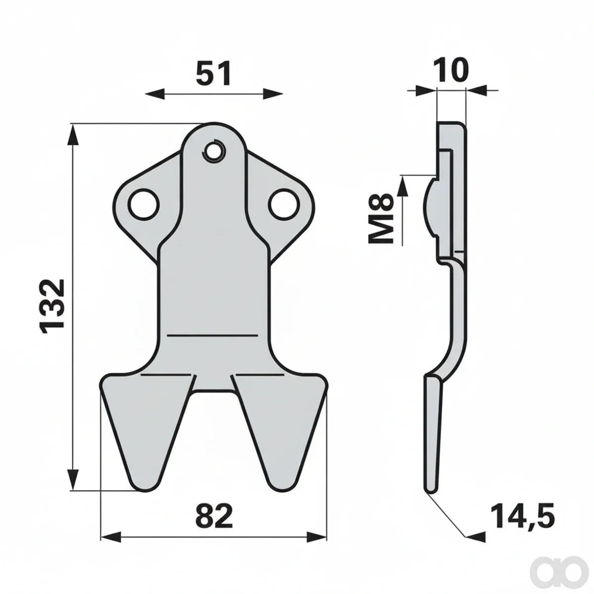 Prillinger - 00616244 - Knife Holder Instead Of Caso