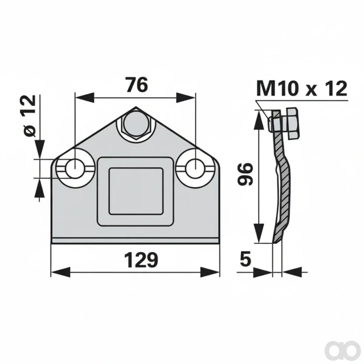 Prillinger - 00616310 - Knife Holder Instead Of Mort