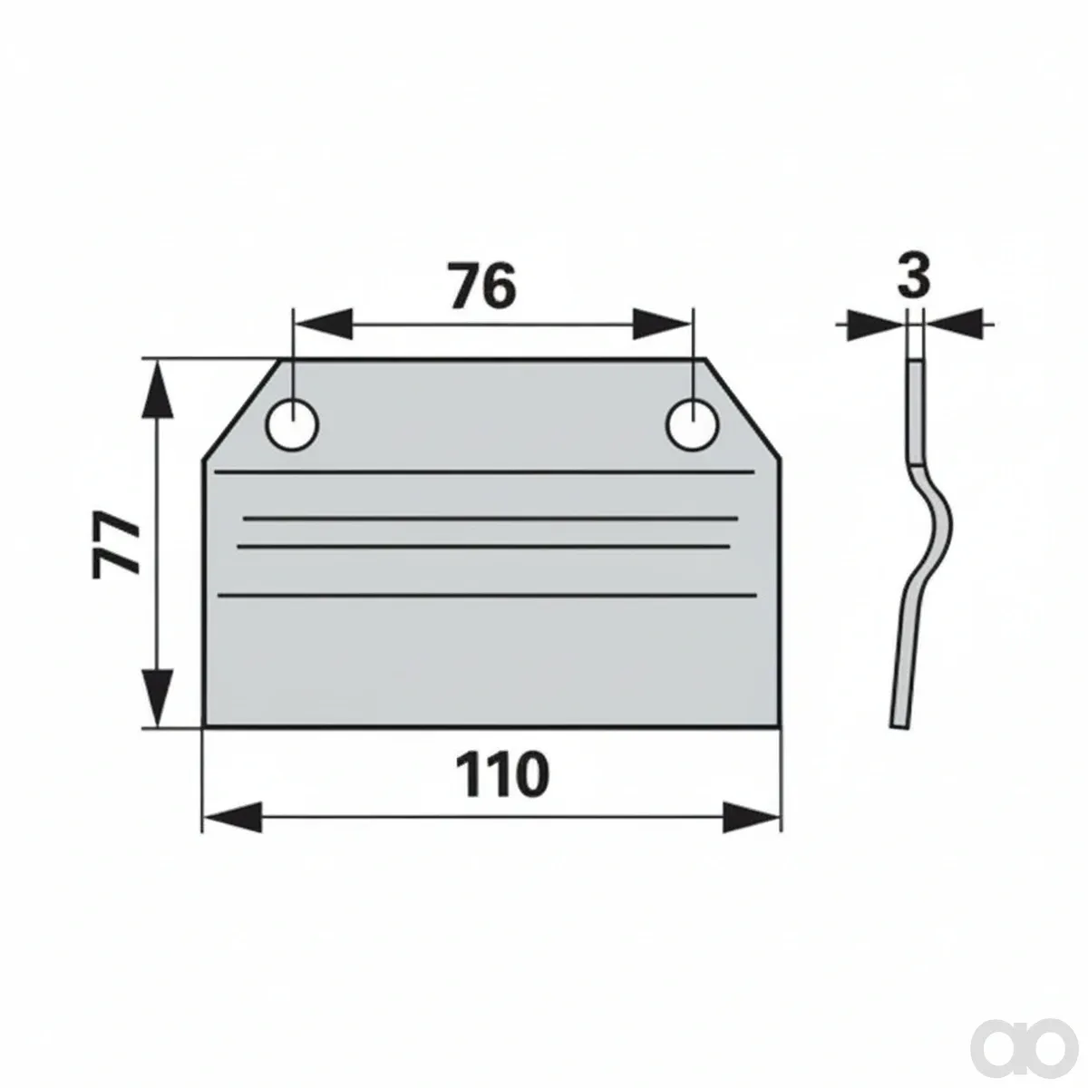 Prillinger - 00616342 - Knife Holder Instead Of Refo