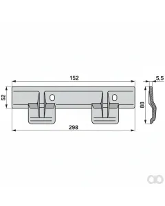 Prillinger - 00616560 - Knife Holder Top