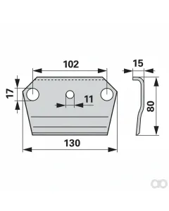 Prillinger - 00616582 - Knife Holder Instead Of Rapi