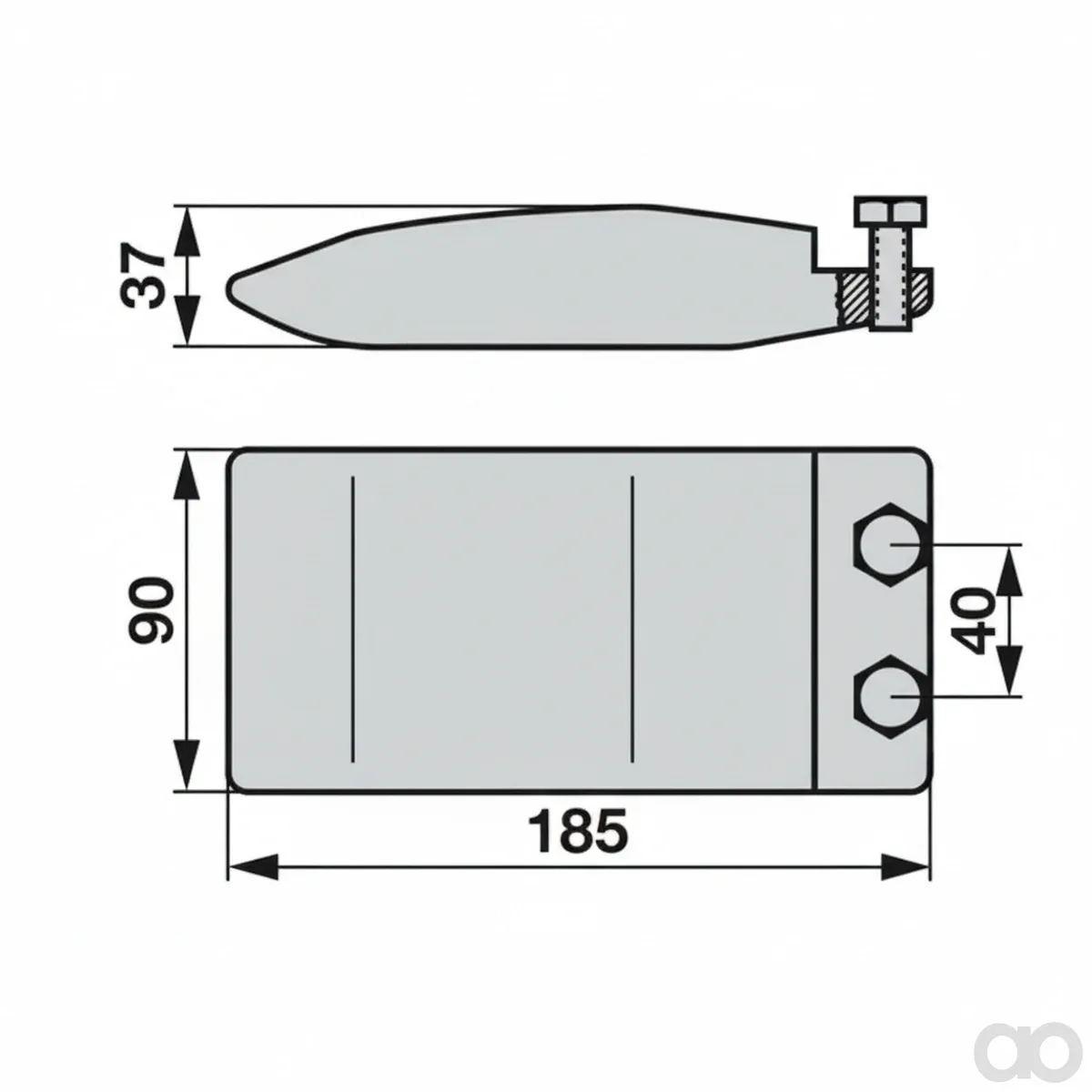 Prillinger - 00618125 - Weight Sole Instead of Aebi