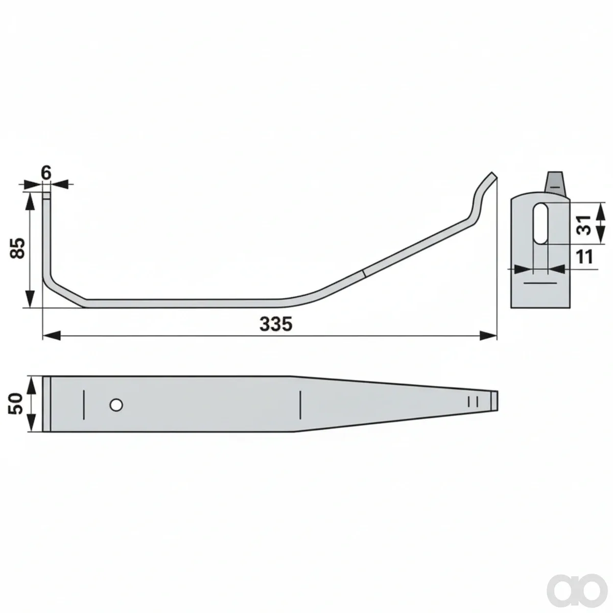 Prillinger - 00618355 - Sliding Sole Left Instead of