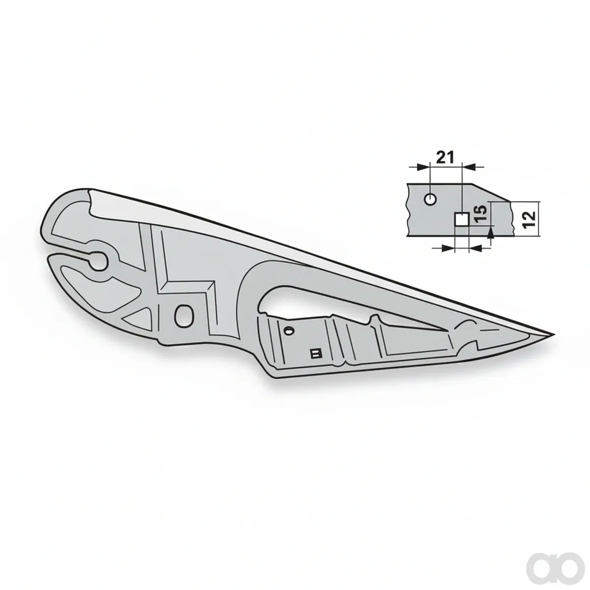 Prillinger - 00621120 - Outer Shoe Right Instead of