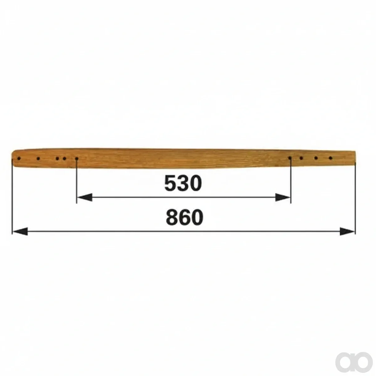 Prillinger - 00625307 - Driving Rod Wood Instead of