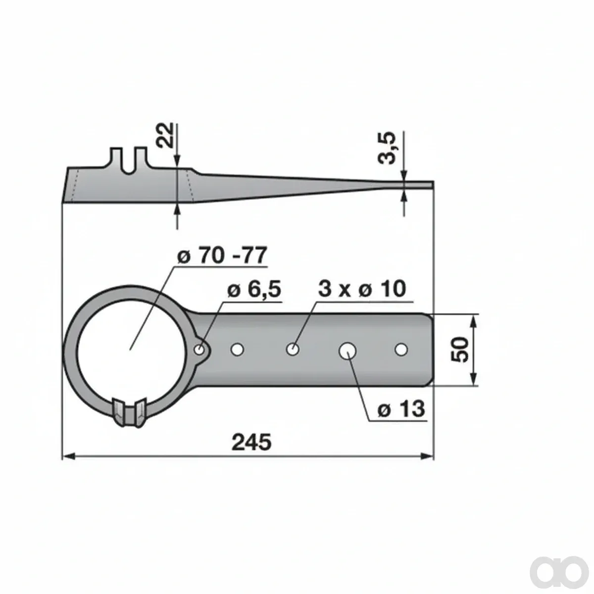 Prillinger - 00626302 - Rod Shaft Ferguson Instead