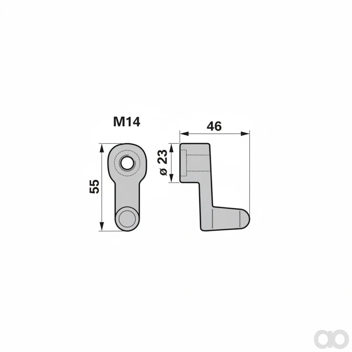 Prillinger - 00628346 - Lever Nut for Beam Holder A