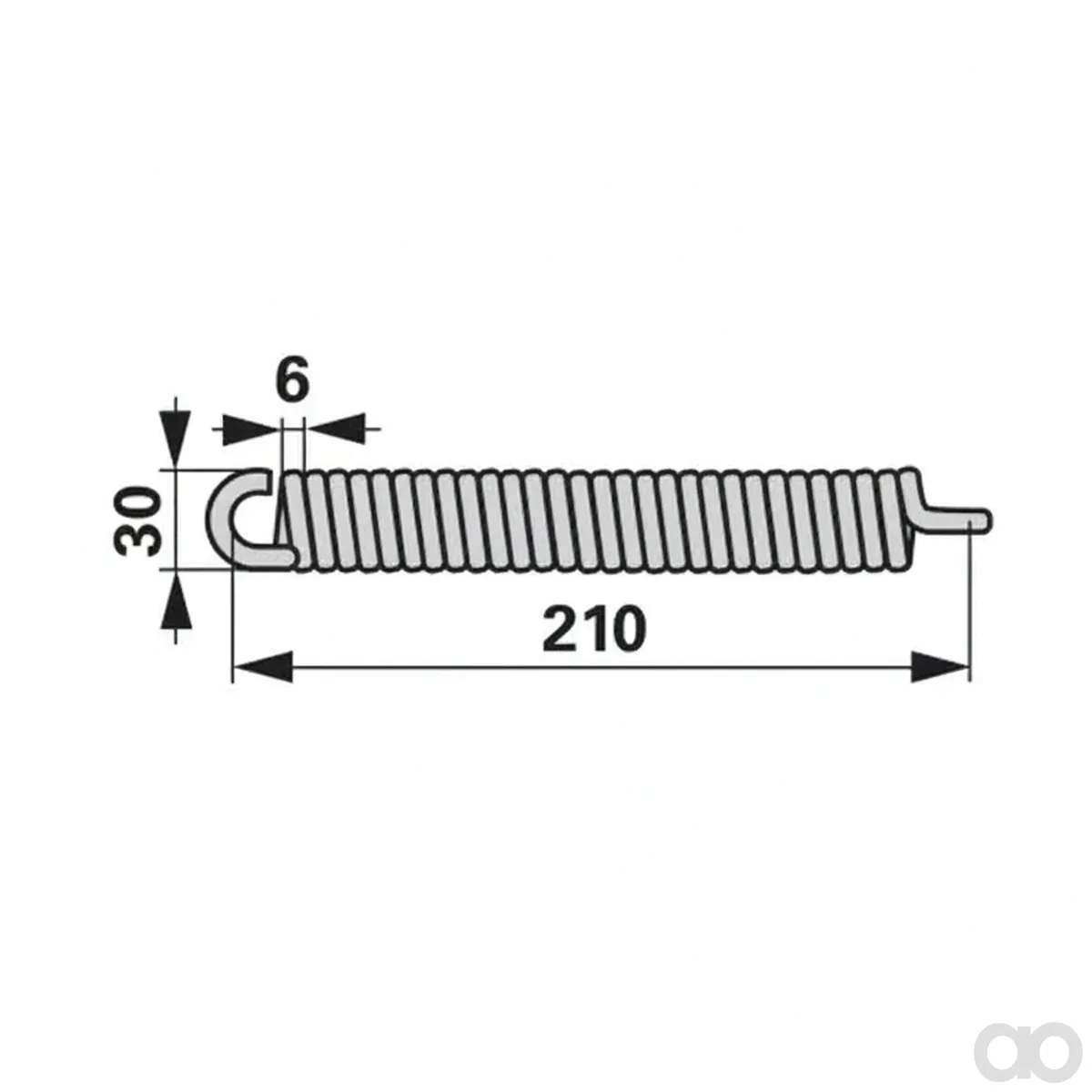 Prillinger - 00628494 - Tension Spring Instead of Rapid 82