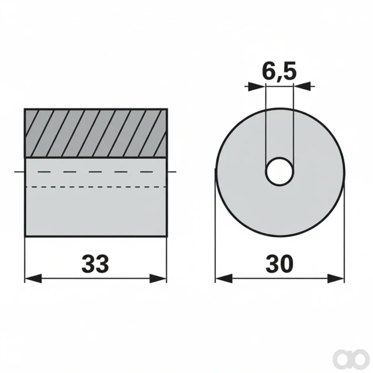 Prillinger - 00629035 - Rubber Buffer Instead of Aebi