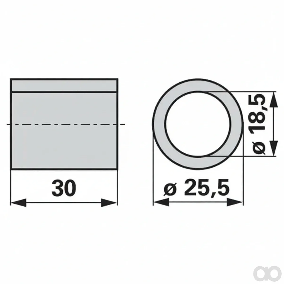 Prillinger - 00629050 - Bearing Bushing Instead of Aebi