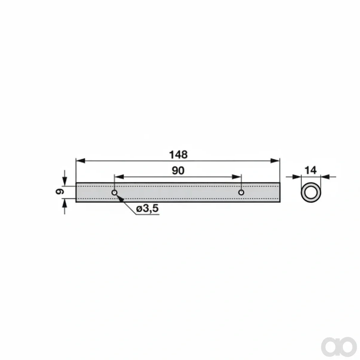 Prillinger - 00629119 - Bearing Tube Instead Of Bucher