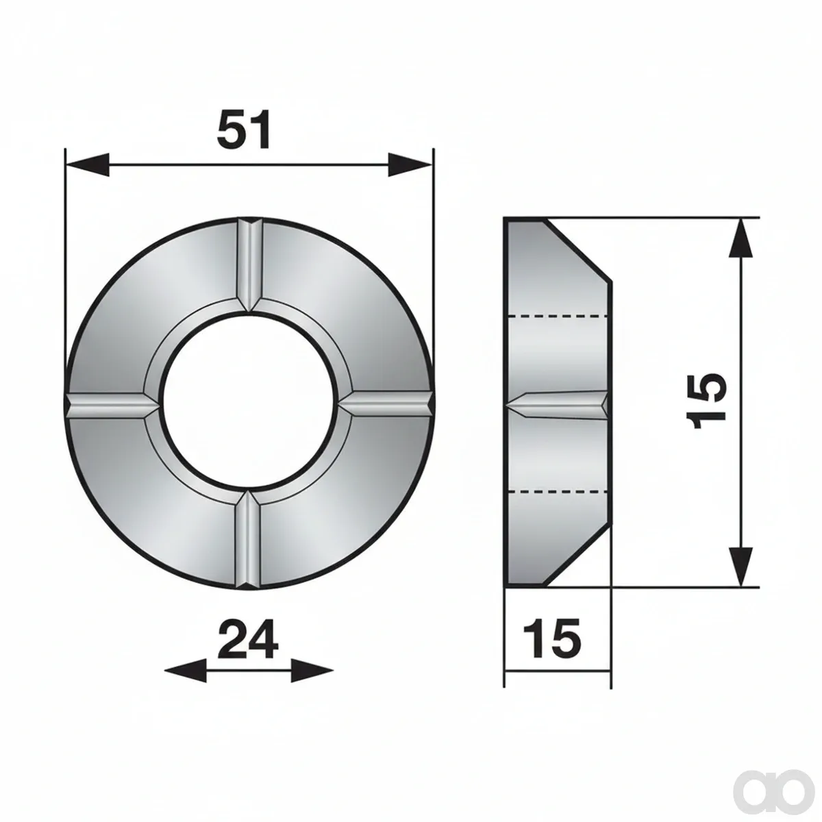 Prillinger - 00629527 - Plastic Ring Instead Of Ra