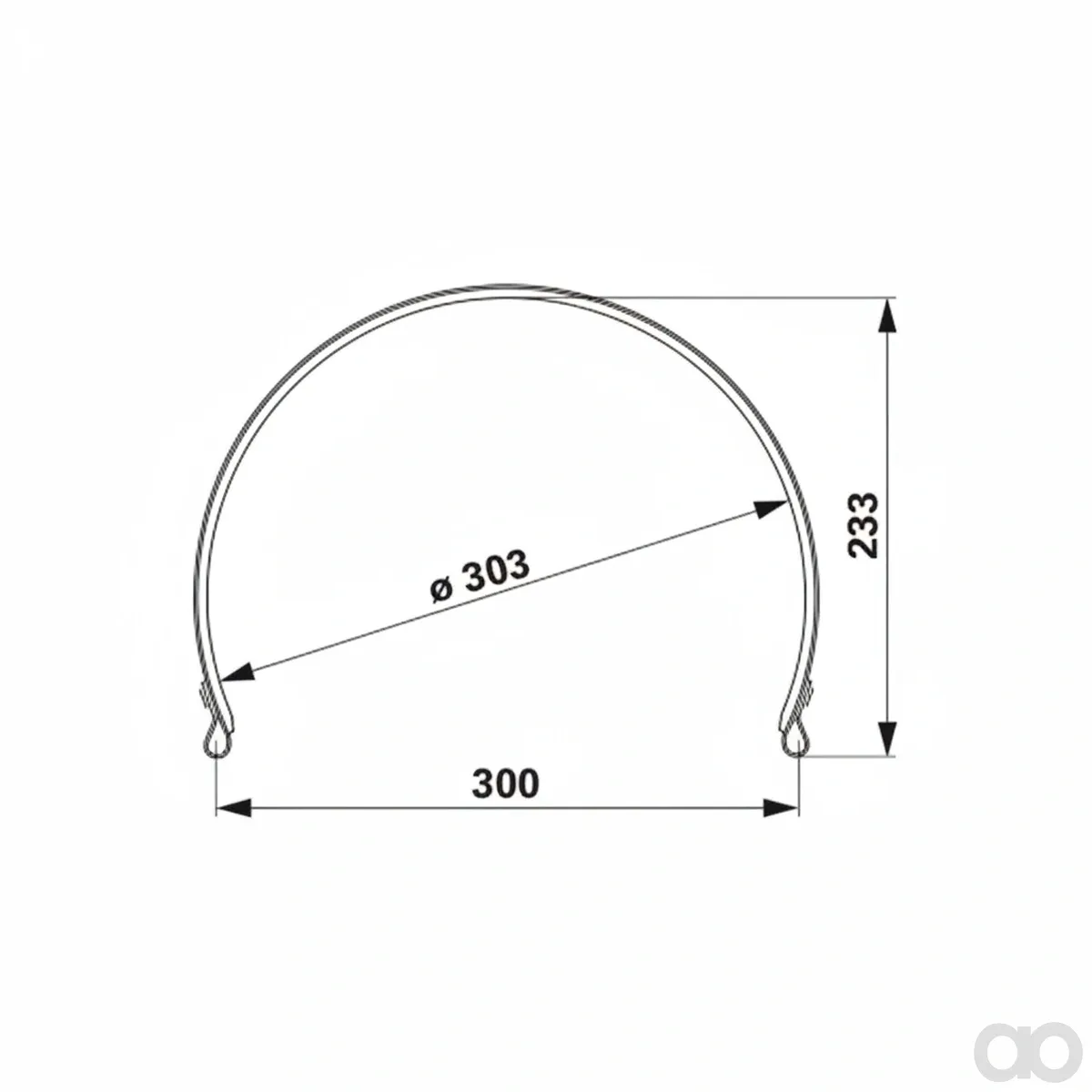 Prillinger - 00629542 - Brake Band Instead Of Nut Mill