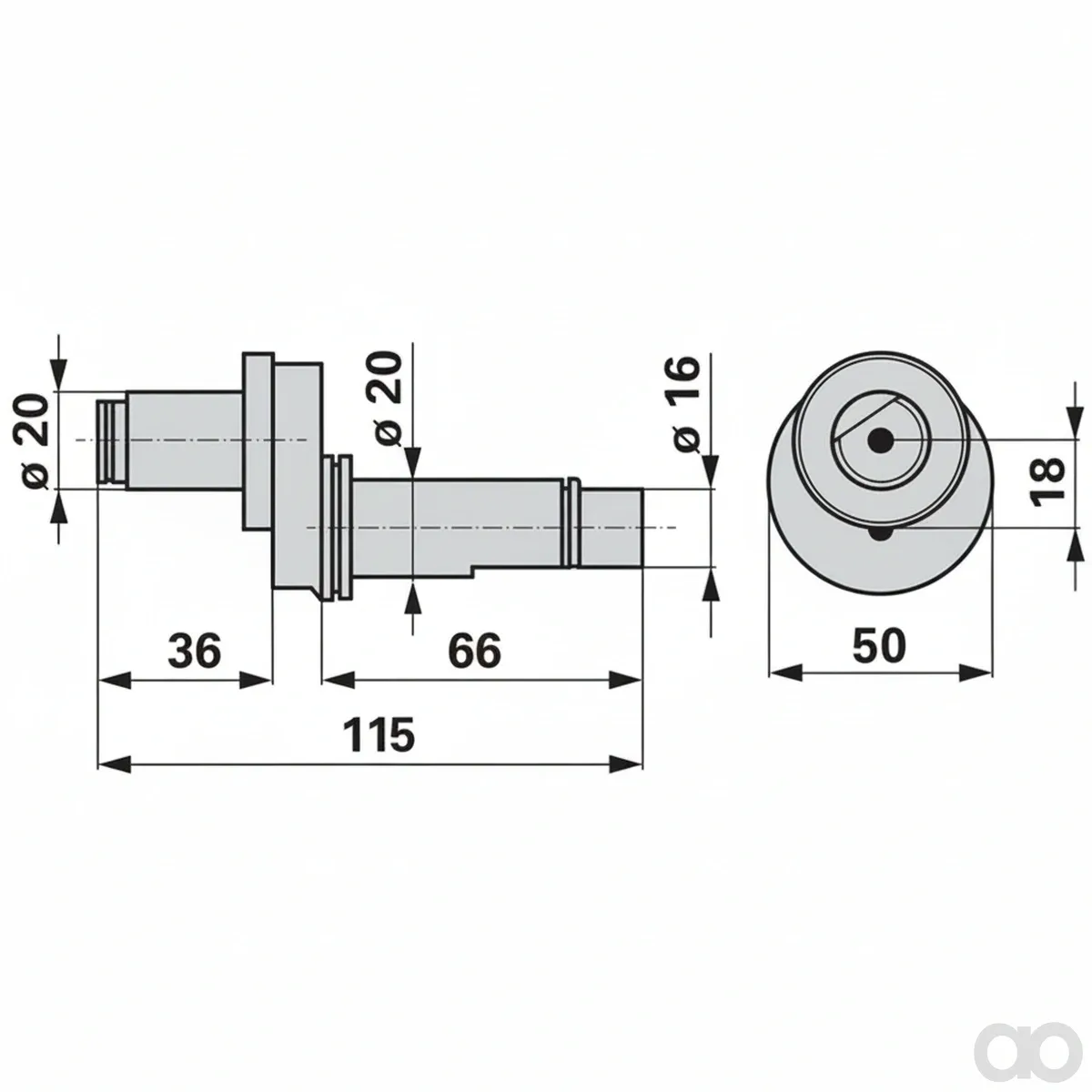 Prillinger - 00645112 - Eccentric Shaft Instead Of Cas