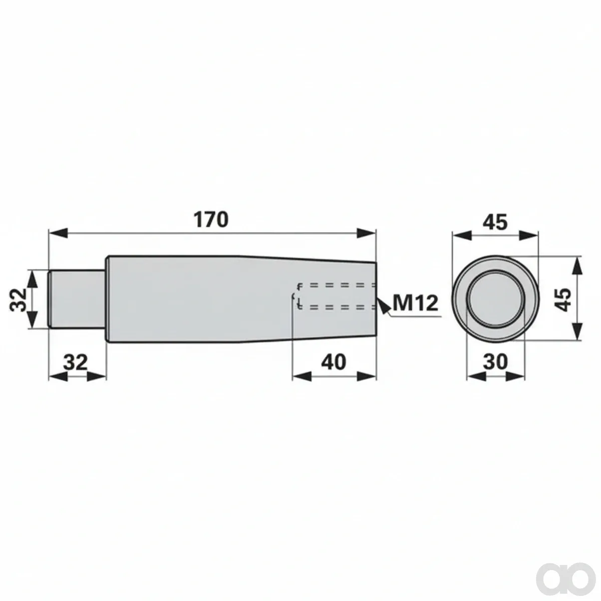 Prillinger - 00647696 - Carrying Bolt 170 mm, Instead Of
