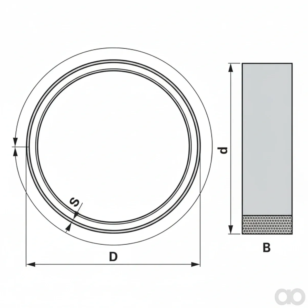 Prillinger - 00670323 - Welded Round Sieve 1162x145
