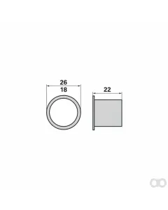 Prillinger - 00690186 - Bearing Bushing Instead of Braun 451