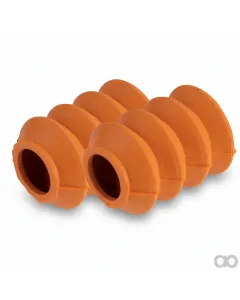 Prillinger - 00716306 - Rubber Bellows Orange 2-Pack
